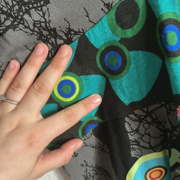 Y2K HTF desigual Colorful Patterned Women's Dress - Picture 9 of 10